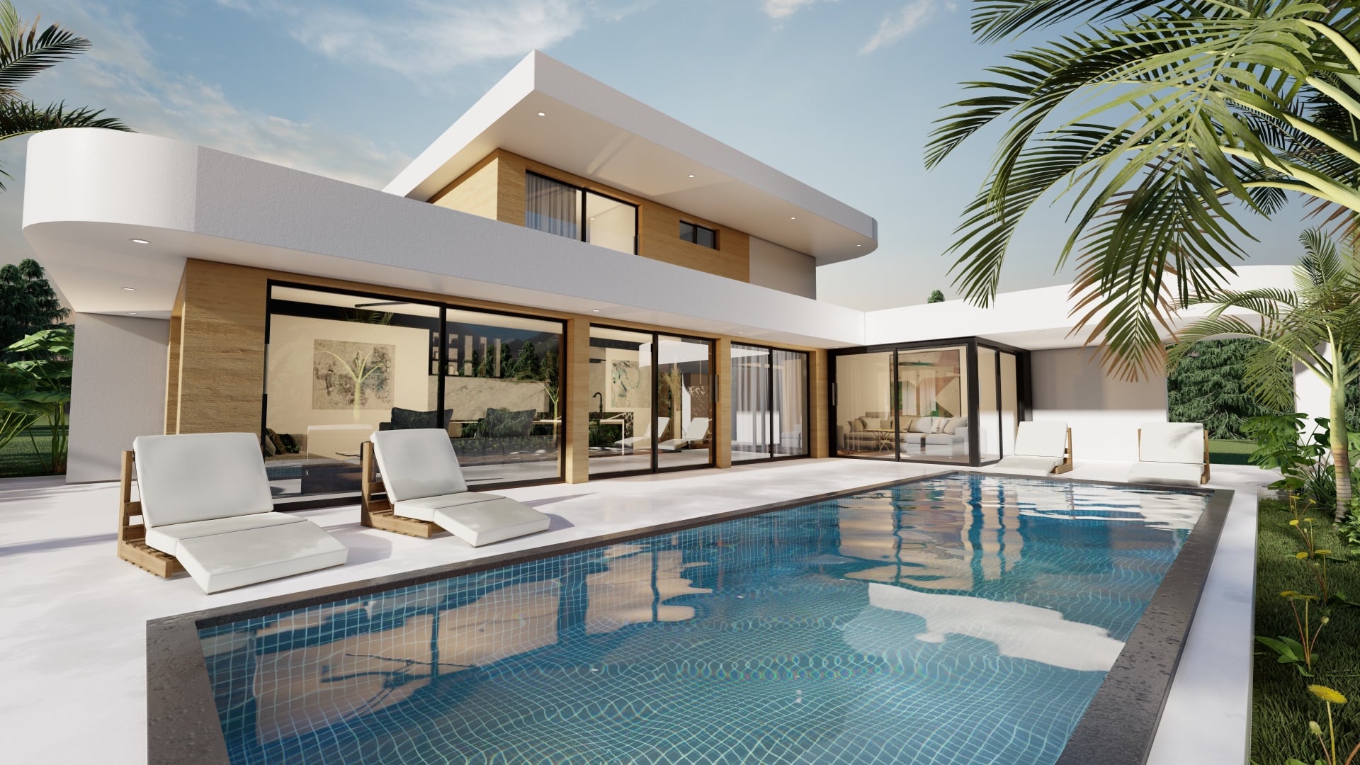 Villa de lujo con piscina infinita en la Costa Blanca